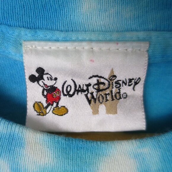 Vintage Walt Disney World Splash Mountain Tie-Dye T-Shirt Size Youth L - Picture 8 of 9